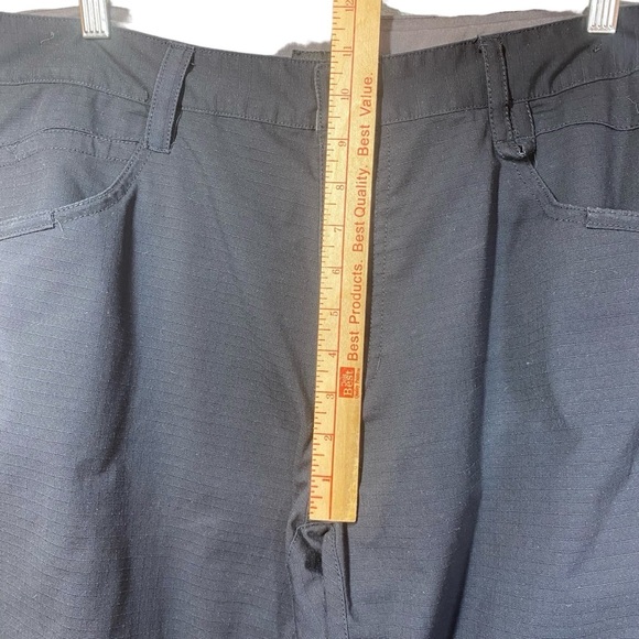 CQR Tactical Pants Men 36 Black‎ Flex Stretch TFP501 Water Resistant Ripstop Zip - Picture 10 of 14